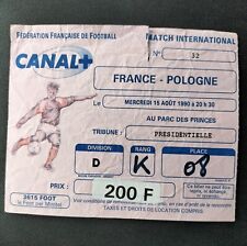 Ticket pologne 1990 d'occasion  Loon-Plage