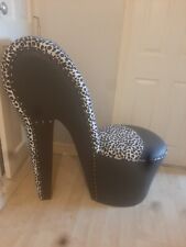 Leather look stiletto for sale  ROTHERHAM