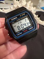 Reloj deportivo digital impermeable Estate Casio F91W clásico con correa de resina, usado segunda mano  Embacar hacia Argentina