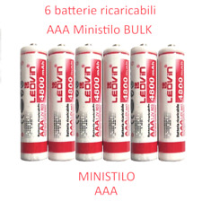 Batterie aaa ricaricabili usato  Paterno