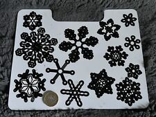 Snowflake die set for sale  DENBIGH