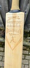 ONE IN A MILLION Slazenger Don Bradman Limited Edition SH Cricket Bat SUPER RARE, used for sale  Shipping to South Africa