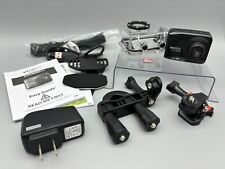 Filmadora de vídeo de ação à prova d'água Vivitar DVR786HD com bicicleta + suportes de capacete, etc! comprar usado  Enviando para Brazil