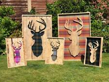 Wooden stags head for sale  LIVERPOOL