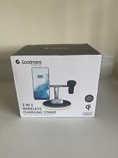 Goodmans 3 in 1 Wireless Charging Stand Samsung/Android Charger - Black for sale  Shipping to South Africa