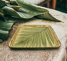 Ceramic palm leaf for sale  Spokane
