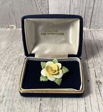Coalport yellow rose for sale  EXETER
