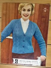 Greenock vintage knitting for sale  UK