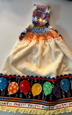 Toalha superior de crochê espessura Dble - "FESTA" comprar usado  Enviando para Brazil