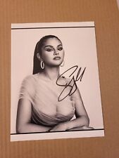 Signed autographed selena for sale  Shipping to Ireland