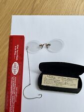 Pair pince nez for sale  GREAT YARMOUTH