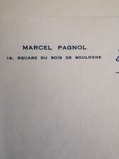 Papier lettre marcel d'occasion  Paris XVII