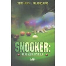 Snooker: tudo sobre a sinuca Dias Dirceu em português, usado comprar usado  Brasil 