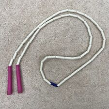 Vintage 7' Lifeline Rosa e Branco Plástico Nylon Trançado Corda Escolar - Lote 1 comprar usado  Enviando para Brazil