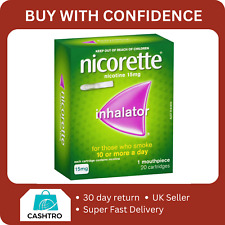 Nicorette inhalator 20 for sale  LONDON