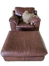 Burgundy leather sofa for sale  Peshastin