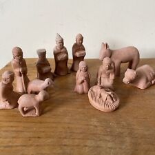 Vintage terracotta nativity for sale  CHELTENHAM