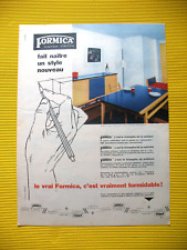 Formica press advertisement d'occasion  Expédié en Belgium