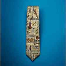 Música cristã masculina temática gravata de seda asas de águia marca pianos violinos hinos comprar usado  Enviando para Brazil