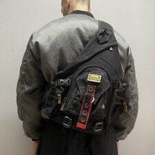 🔥 BOLSA DIESEL 00s Vintage SLINGBAG Denim Messenger tiracolo ajustável unissex, usado comprar usado  Enviando para Brazil