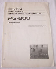 Roland PG-800 Manual do Proprietário Original (escrito em Inglês e Japonês) comprar usado  Enviando para Brazil