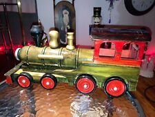 Handmade wooden train for sale  Elbow Lake