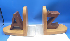 Wooden book ends for sale  CULLOMPTON