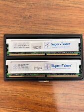 Usado, Memoria de escritorio Super Talent T6UB1GC5 1 GB DDR2 667 MHZ PC2-5300 DIMM - Lote de 2 segunda mano  Embacar hacia Argentina