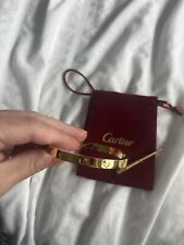 Gold cartier bangle for sale  WALTHAM CROSS