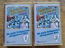1984 | MC | Various - Goldene Souvenirs 1 & 2 | SR | Die große Schlager-Revue |+ segunda mano  Embacar hacia Argentina