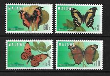 Używany, MALAWI 1993, Butterflies, set of 4, MNH**(051)  na sprzedaż  PL