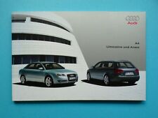 Prospekt / Katalog / Brochure Audi A4 (B7) Limousine und Avant - 04/06 comprar usado  Enviando para Brazil