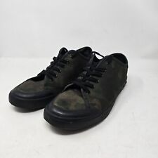 RAG & BONE SNEAKERS MENS SIZE 45 / 12 STANDARD ISSUE LACE UP GREEN CAMOUFLAGE, used for sale  Shipping to South Africa