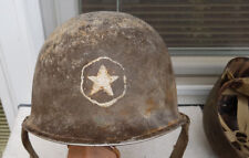 U.S AMERICAN M1 HELMET WW2 MARKED AND NAMED WW2 44TH DIVISION? for sale  Shipping to United Kingdom