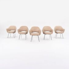 Cadeira de jantar 2021 Eero Saarinen para braço executivo Knoll em couro marrom 5x disponível, usado comprar usado  Enviando para Brazil