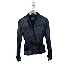 Real leather biker for sale  GLASGOW