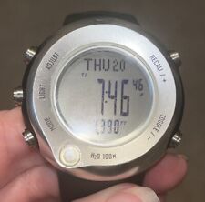 Relógio digital masculino Nike Oregon Compass Baro altímetro preto WA0018, usado comprar usado  Enviando para Brazil