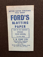Vintage ford blotting for sale  CANTERBURY