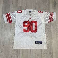 Camiseta deportiva de los New York Giants Nike en el campo talla 52 Pierre-Paul 99 Reebok blanca roja, usado segunda mano  Embacar hacia Mexico