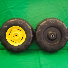 ** NOVO ** Peg Perego John Deere Power Pull / Loader conjunto de rodas dianteiras (2 pneus) comprar usado  Enviando para Brazil