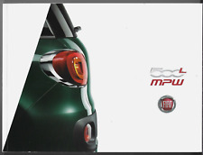 Fiat 500l mpw for sale  UK
