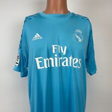 Usado, Camiseta deportiva de fútbol Adidas Real Madrid clima fresco 2016 2017 kit de fútbol L segunda mano  Embacar hacia Mexico