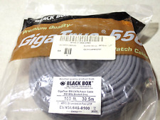 EVNSL640-0100 BLACK BOX 100FT GIGATRUE 550 CAT6 PATCH CABLE NEW for sale  Shipping to South Africa