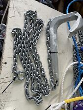2KG BRUCE style  boat anchor  With 3m Of 6mm chain  X2 for sale  Shipping to South Africa