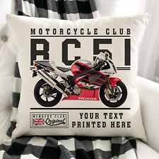 Personalised motorbike cushion for sale  BRIDGNORTH