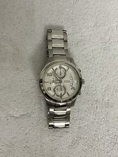 Relógio masculino Guess Exec quartzo prata mostrador pulseira de aço prata - W0075G3 comprar usado  Enviando para Brazil
