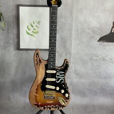 Guitarra elétrica relíquia SRV corpo sólido preta traste 3 captadores individuais braço de bordo comprar usado  Enviando para Brazil