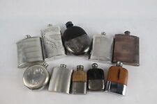 Hip flasks silver for sale  LEEDS