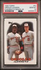 topps orioles leaders card for sale  Austin