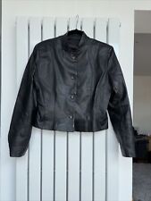 Black leather jacket for sale  BOURNEMOUTH